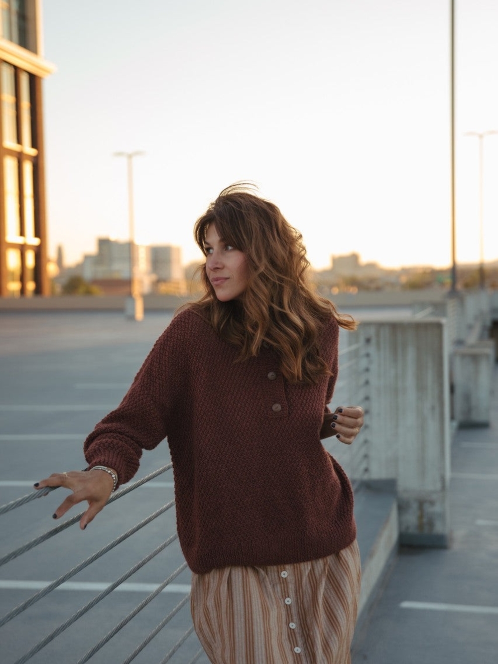 LizAlig Fair Trade Wool Sweater Imogene Finn